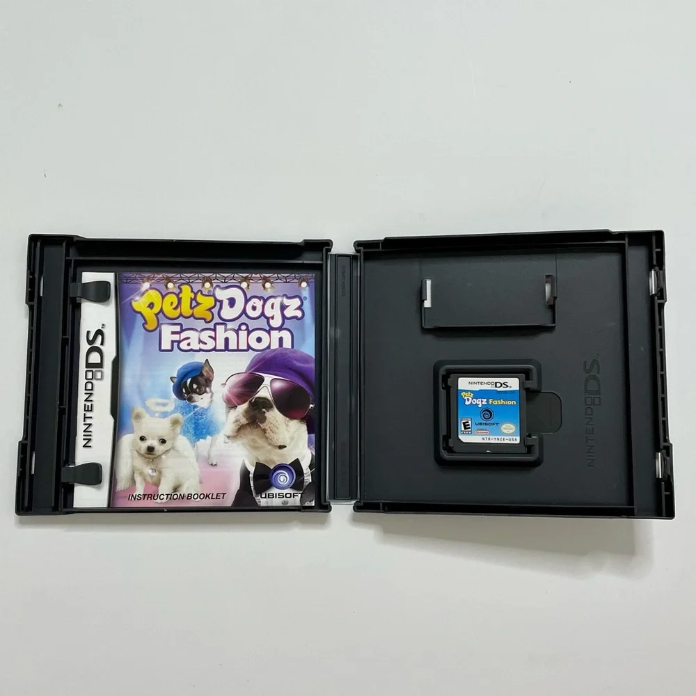 Nintendo DS Petz Dogs Fashion Game Dress Up Chihuahua Frenchie Training Fun Kids